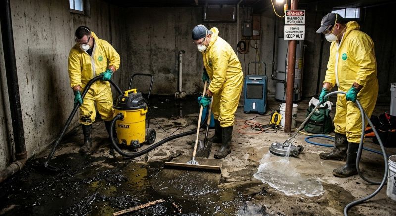 Basement Water Removal
