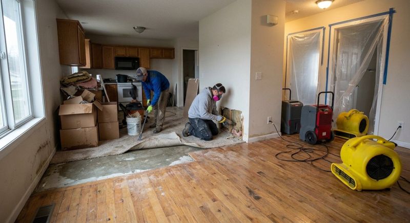 Fast Basement Water Cleanup