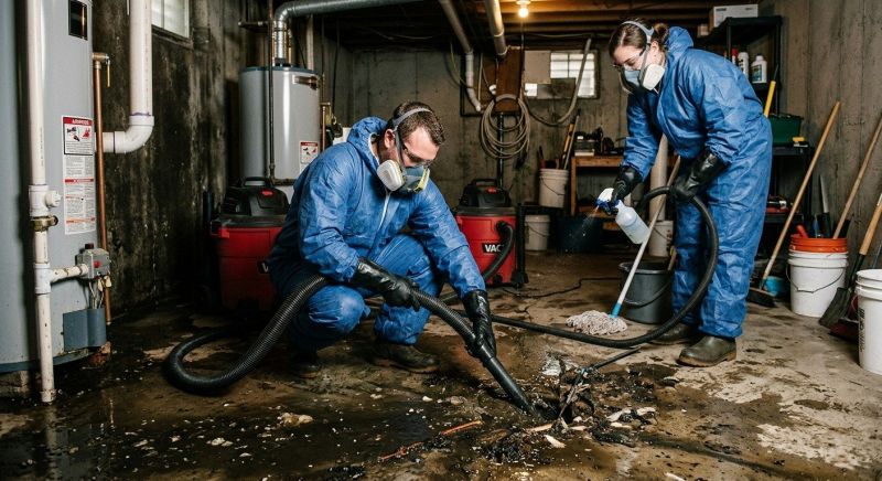 Sewage Backup Cleanup