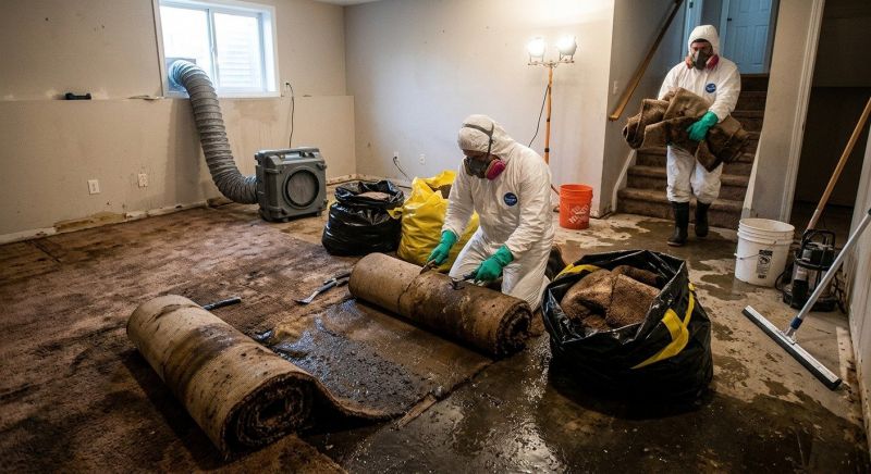 Sewage Backup Cleanup