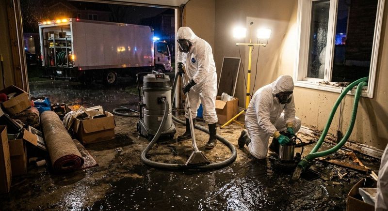 Sewage Backup Cleanup