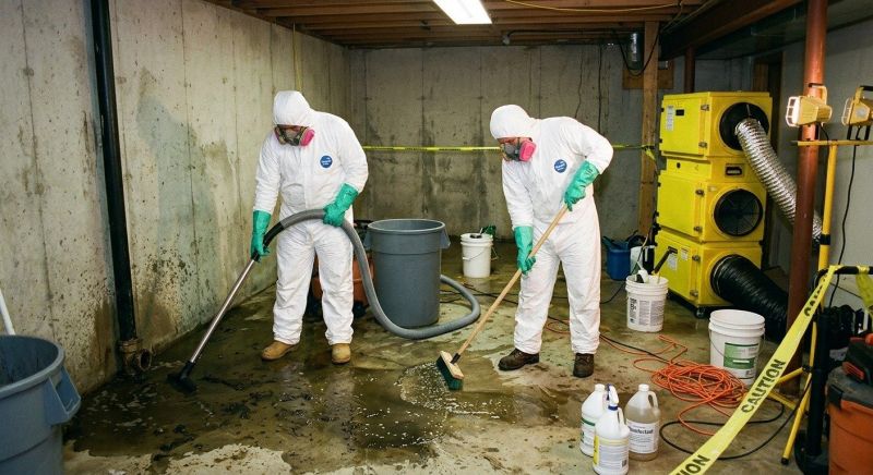 Sewage Backup Cleanup