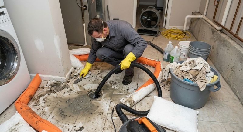 Sewage Backup Cleanup