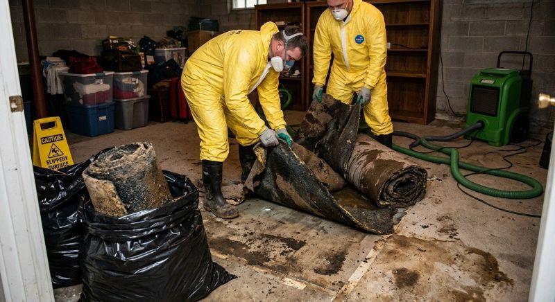 Sewage Backup Cleanup