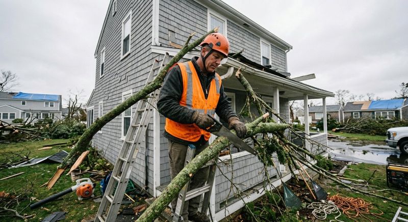 Storm Water Damage Repair In Henderson