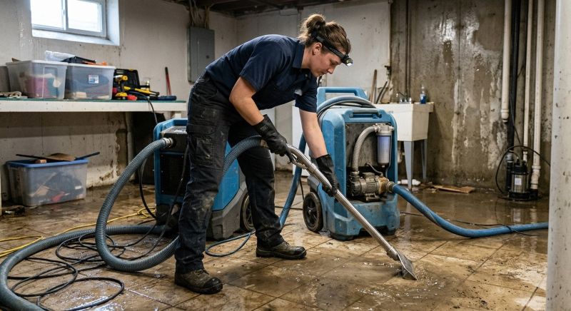 What To Do After A Sewage Backup